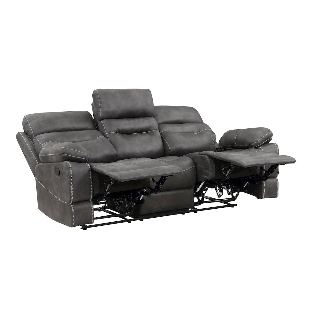 Rudger Gray 3pc Upholstered Set