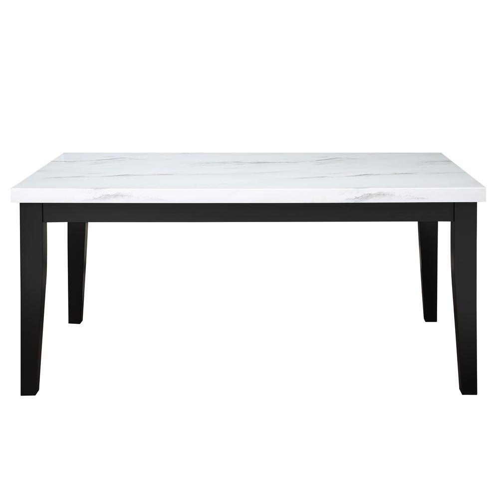 Sterling Faux Marble Top Dining Table