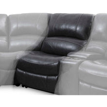 Denver Armless Dual Power Recliner Chair Charcoal