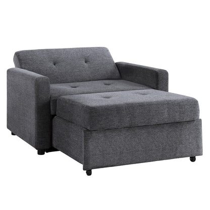 Noah Gray Chair w/ Twin Sleeper