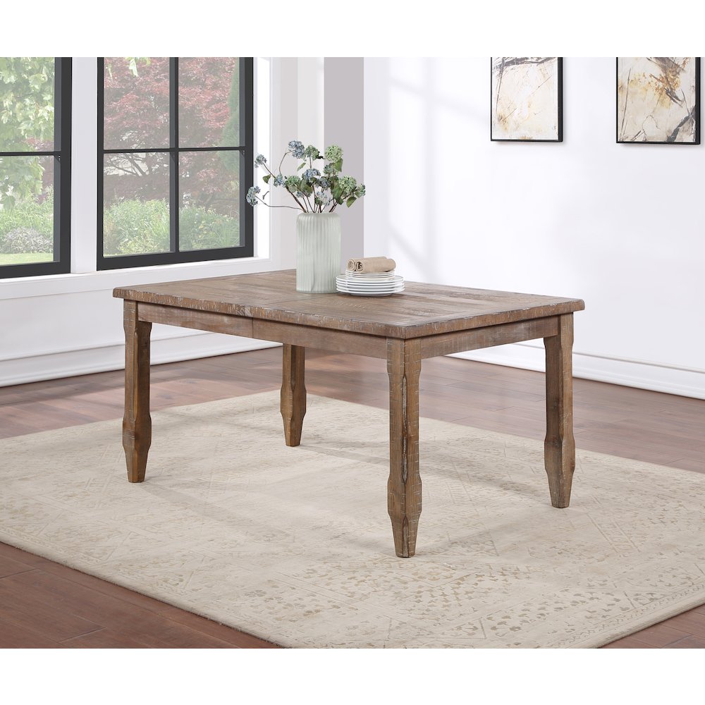 Riverdale Leg Table with 4 Wooden Side Chairs