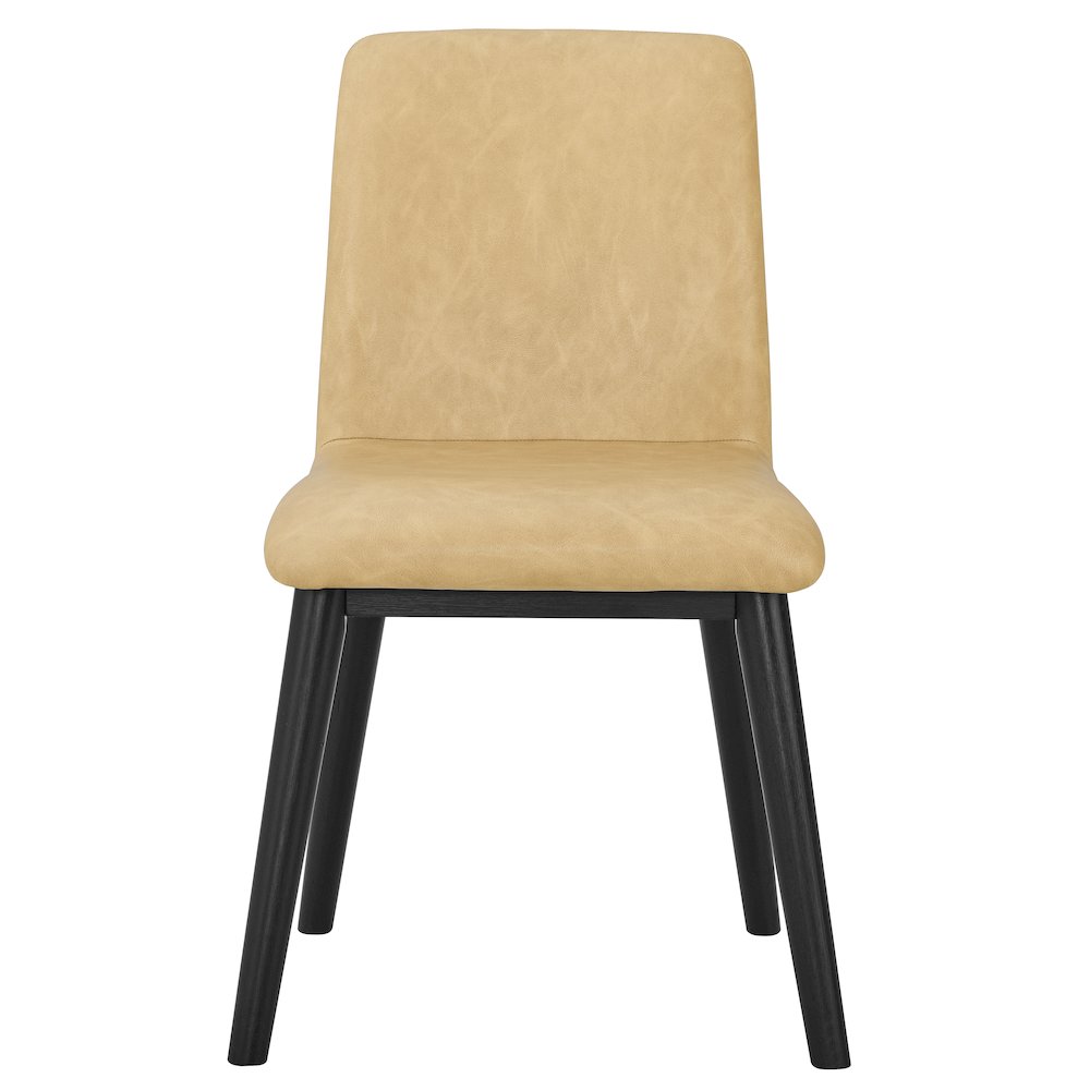 Vida-Black Sand PU Side Chair