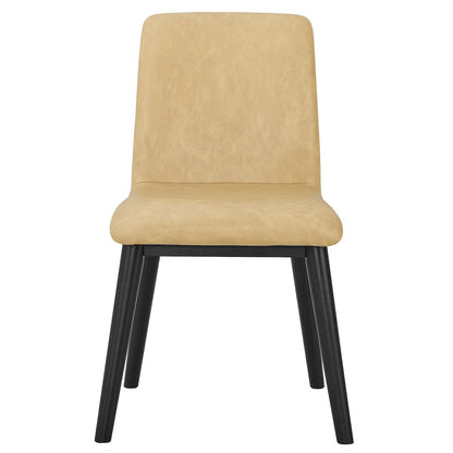 Vida-Black Sand PU Side Chair