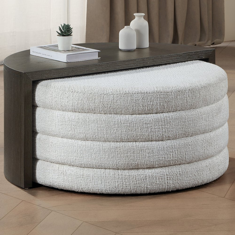 Florence Black Nesting Cocktail Table