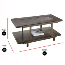 Terrell Cocktail Table W/Caster