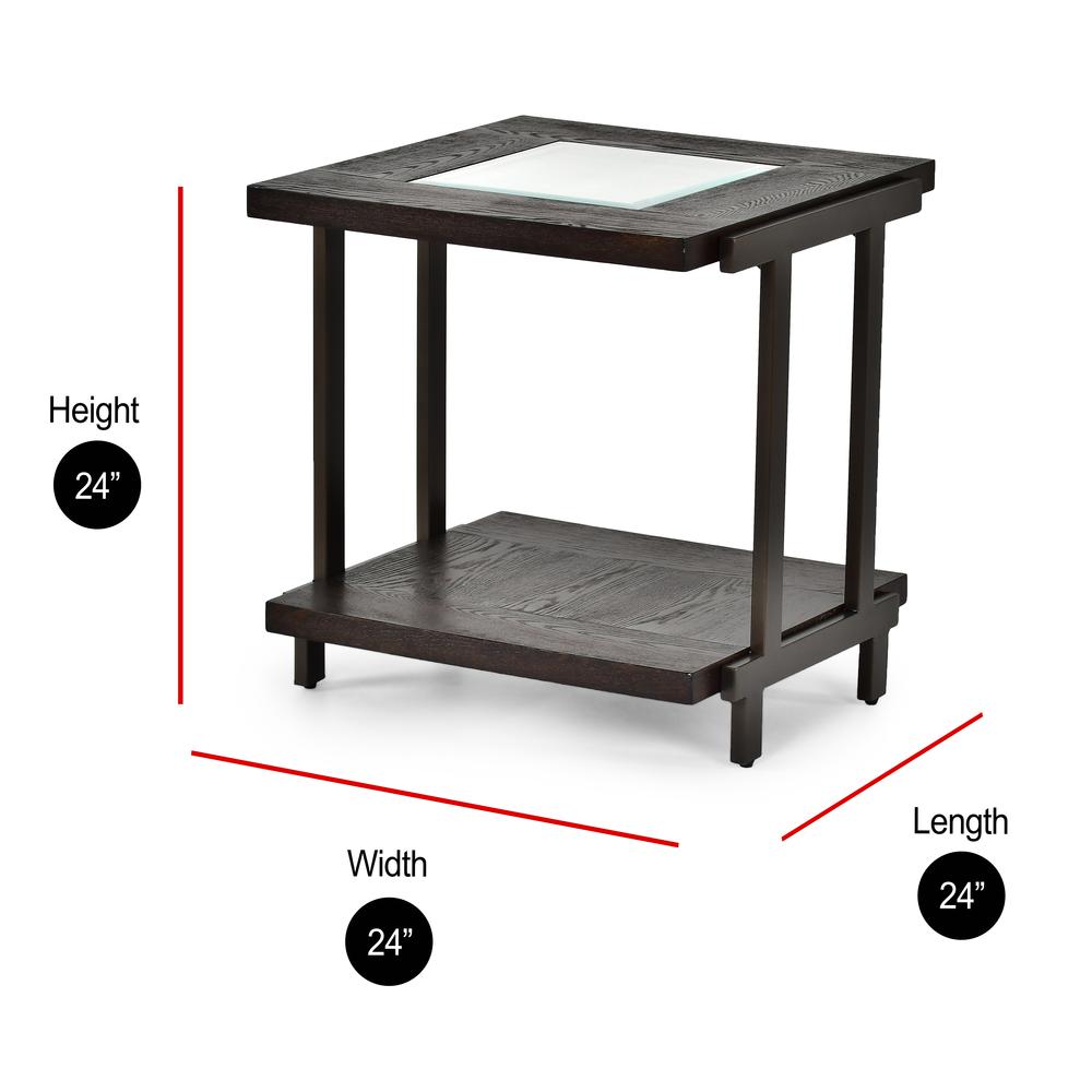 Terrell End Table 24"x24"x24"H
