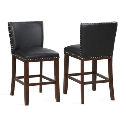 Tiffany Black KD Counter Stool - set of 2