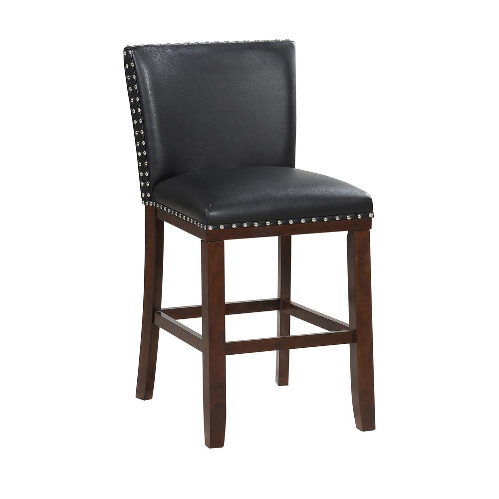 Tiffany Black KD Counter Stool - set of 2