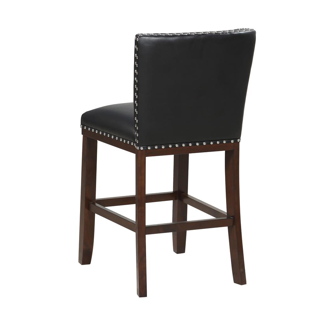 Tiffany Black KD Counter Stool - set of 2