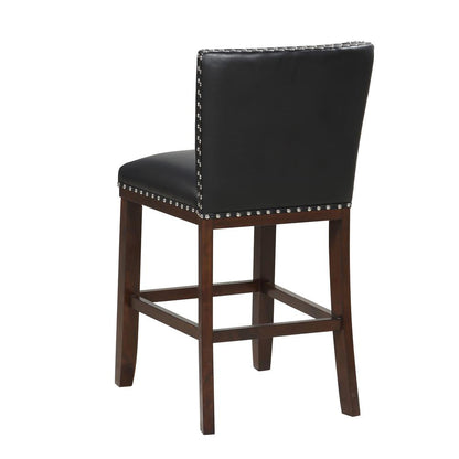 Tiffany Black KD Counter Stool - set of 2