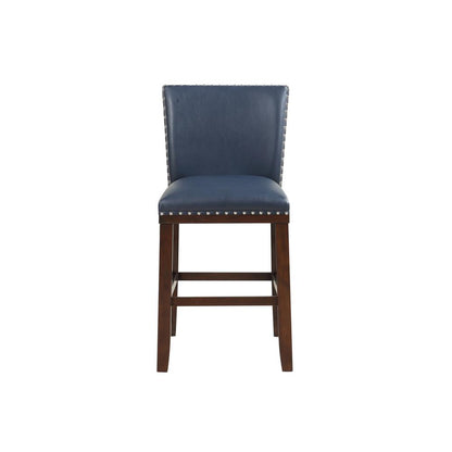 Tiffany Navy KD Counter Stool - set of 2