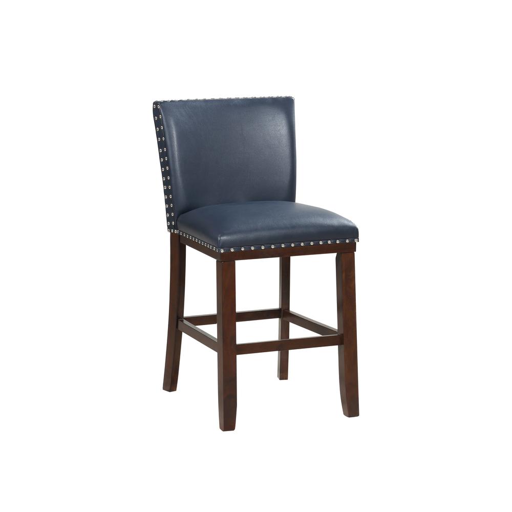 Tiffany Navy KD Counter Stool - set of 2