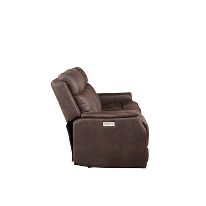 Valencia Dual Power Reclining Sofa - Walnut