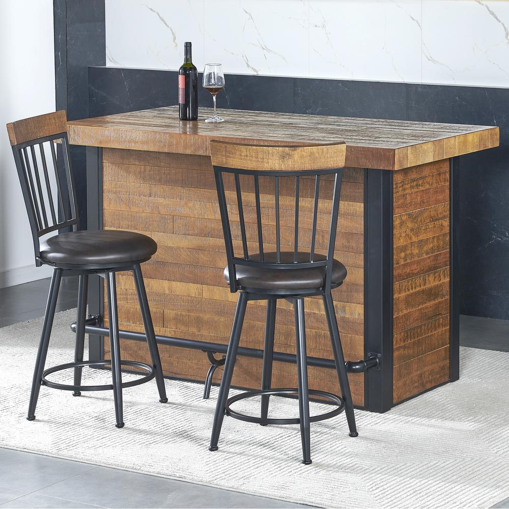 Tyler 24 inch Swivel Bar & Counter Stool with Footrest