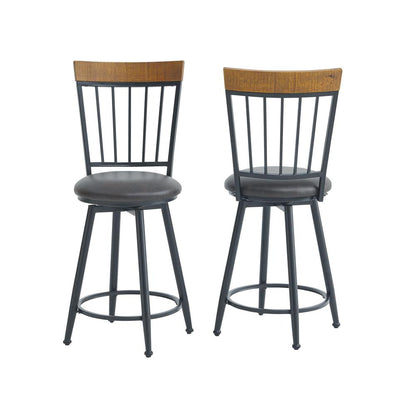 Tyler 24 inch Swivel Bar & Counter Stool with Footrest