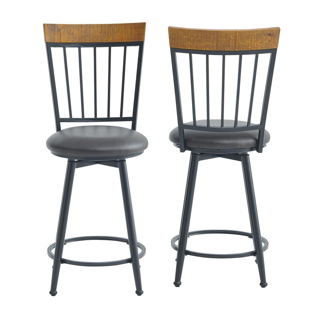 Tyler 24 inch Swivel Bar & Counter Stool with Footrest