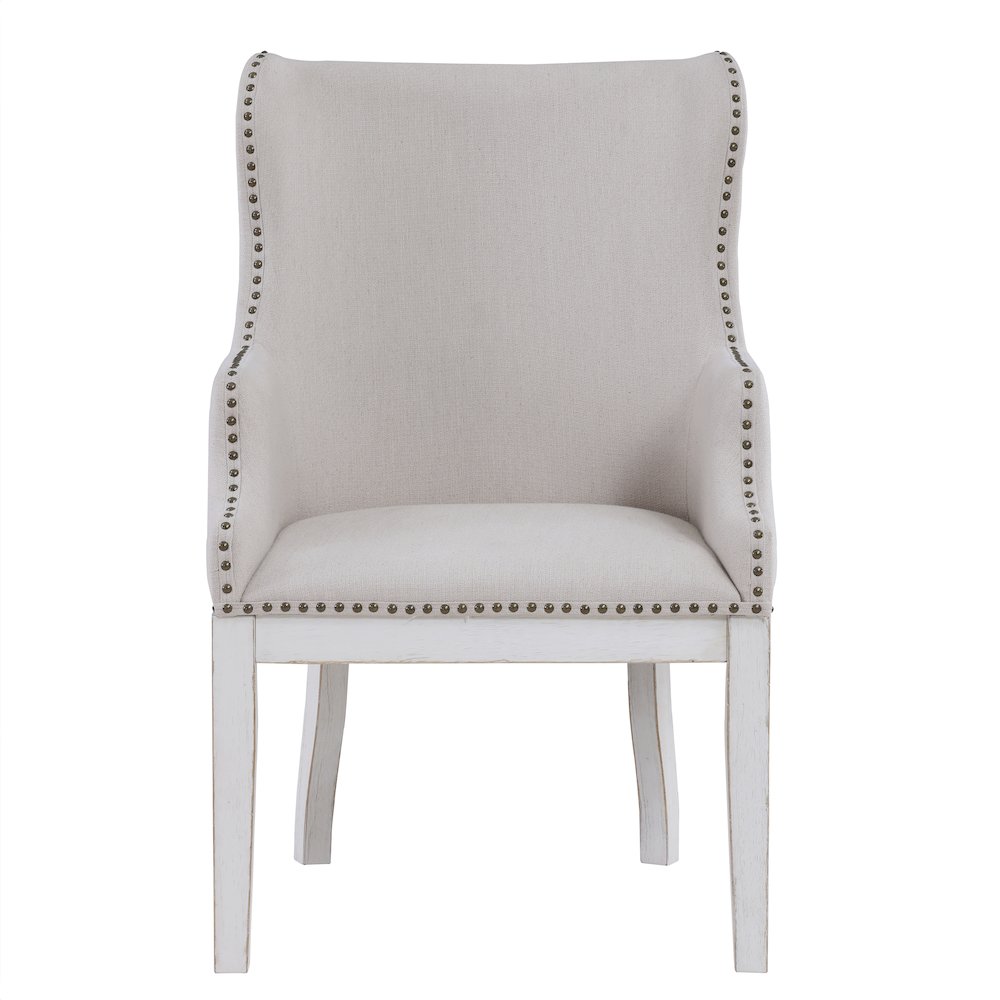 Warren Arm Chair, White