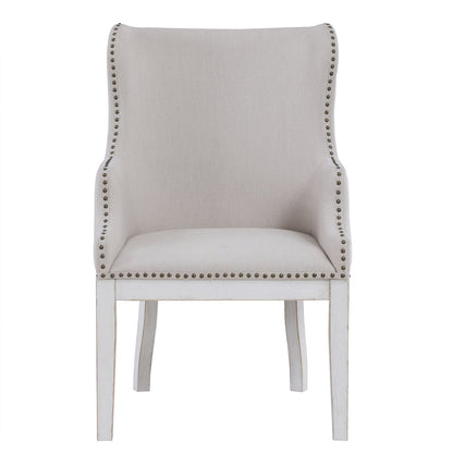 Warren Arm Chair, White
