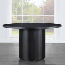Colvin 52" Round Dining Table, Black