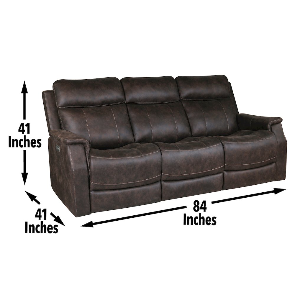 Valencia 3 Piece Dual Power Rec