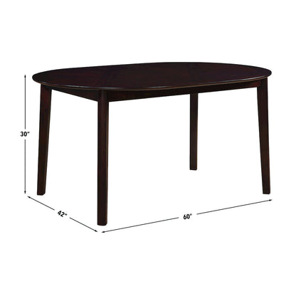 Adrian Oval Table - 5pcs Set (T+4S)