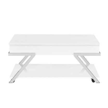 Zena Lift-Top Cocktail Table with Casters