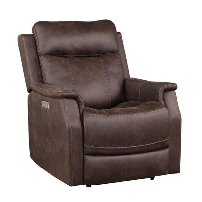 Valencia Dual Power Recliner - Walnut