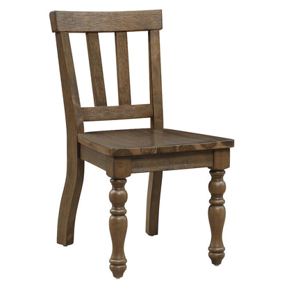 Joanna Kids 3PC Dining Set, Mocha Finish