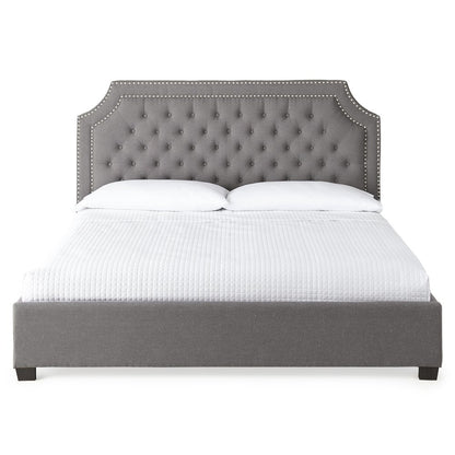 Willshire King Bed Gray