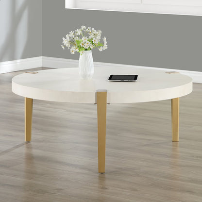 Gracie Coffee Table, White