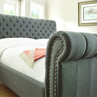 Swanson King Bed Gray