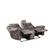 Nashville Glider Recliner Conso Grey