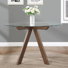 Wade 48-inch Round Glass Top Dining Table