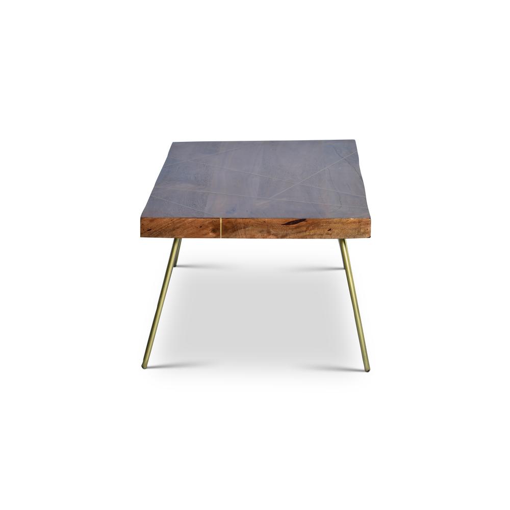Walter Brass Inlay Cocktail Tbl