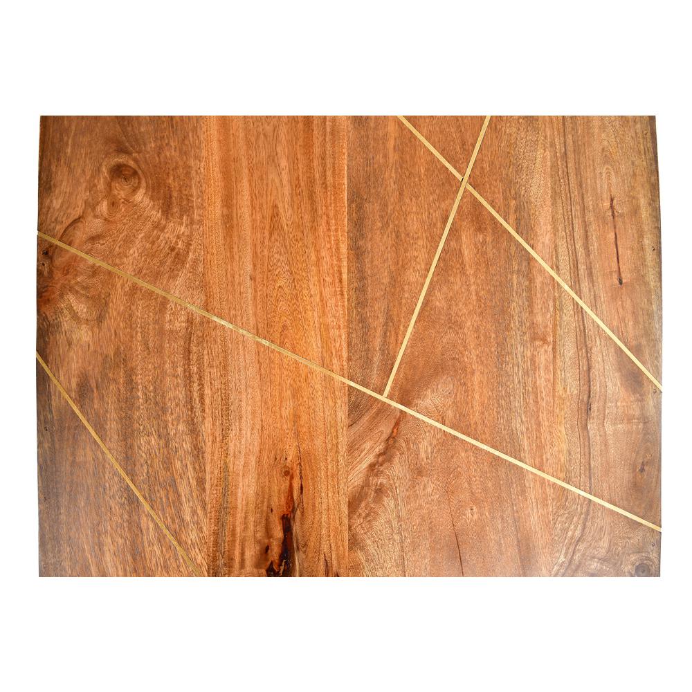 Walter Brass Inlay Cocktail Tbl