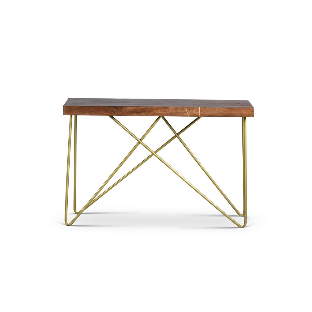 Walter Brass Inlay Sofa Table