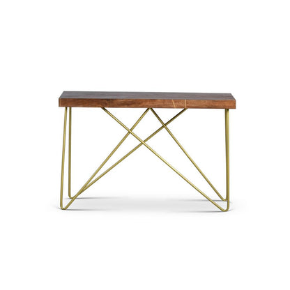Walter Brass Inlay Sofa Table