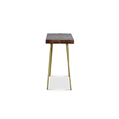 Walter Brass Inlay Sofa Table
