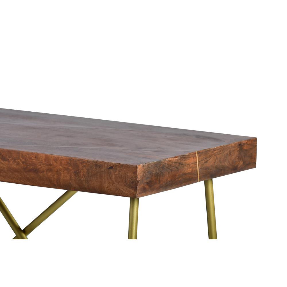 Walter Brass Inlay Sofa Table