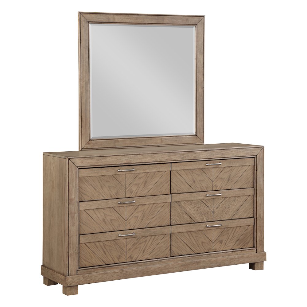 Montana Dresser and Mirror, Sand