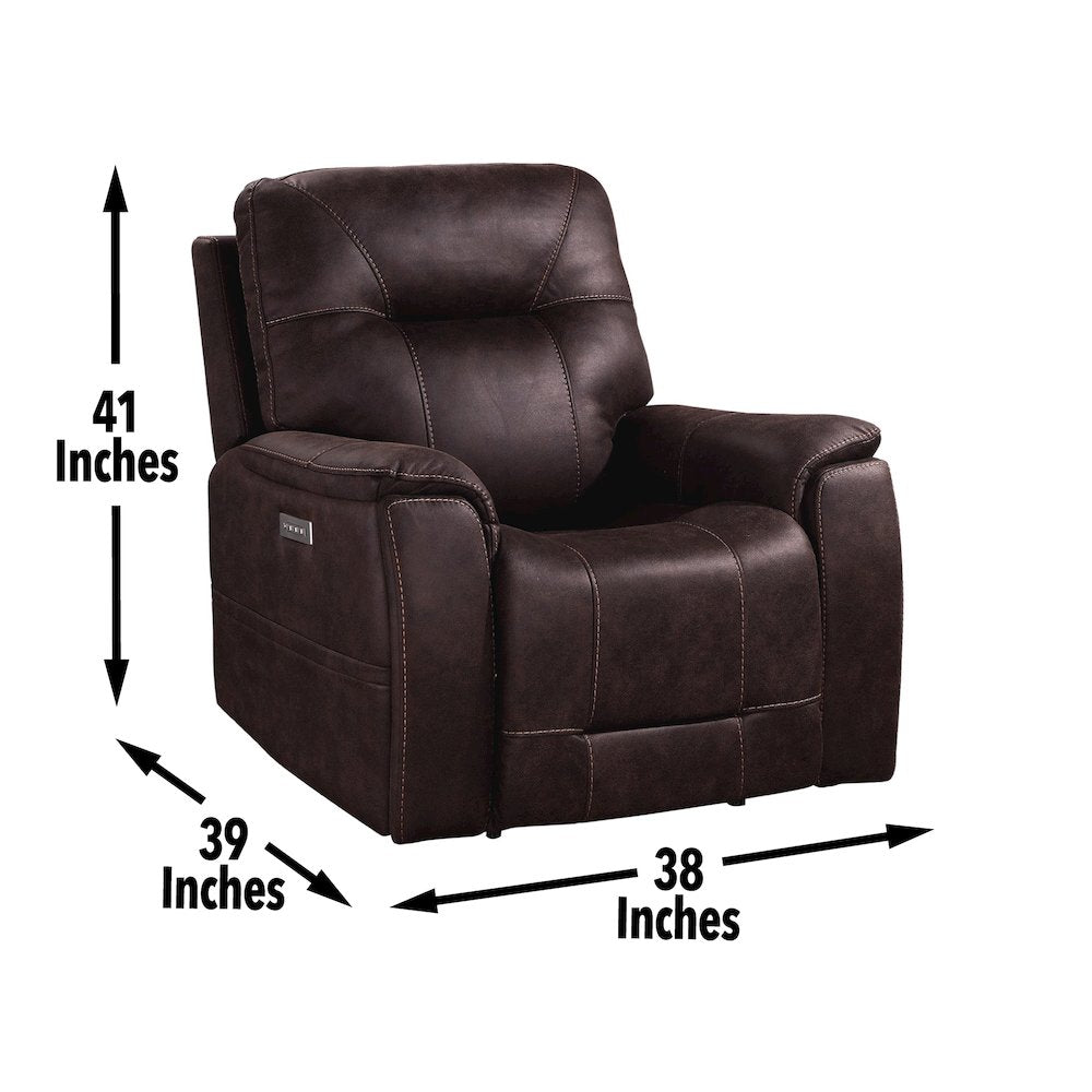 Lexington Power Media Recliner