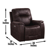 Lexington Power Media Recliner