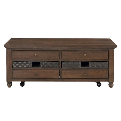 Oliver Lift-Top Cocktail Table w/Casters