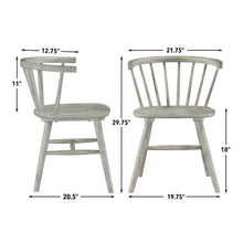 Willow 5-Piece 42" Round Dining Set, Tan