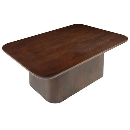 Hunter 48" Solid Wood Rectangular Coffee Table