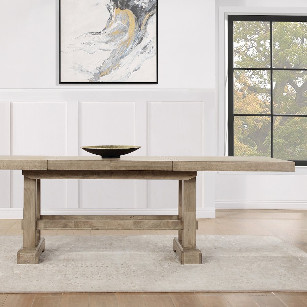 Napa 5-Piece 72-108-inch Dining Set, Sand