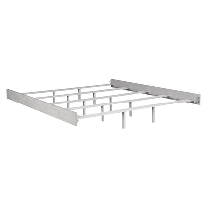 Montana Queen Bed, Gray