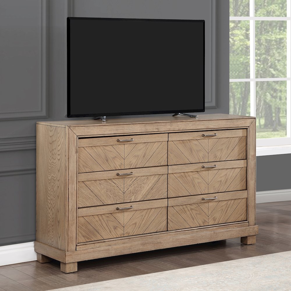 Montana 6-Drawer Dresser, Sand