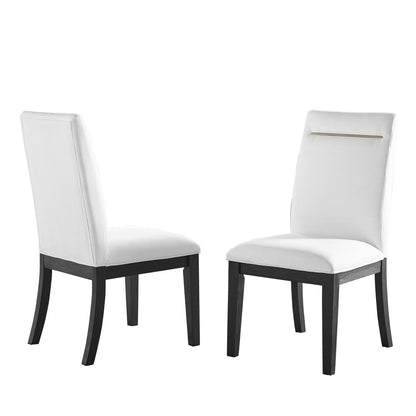 Yves Performance Chair – White, Set of 2