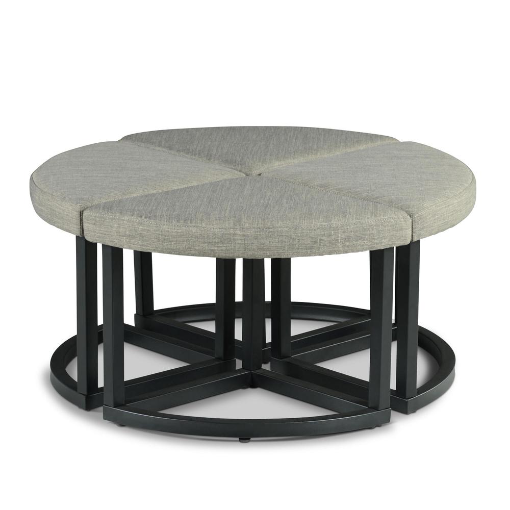 Yukon Coffee Table with Stools